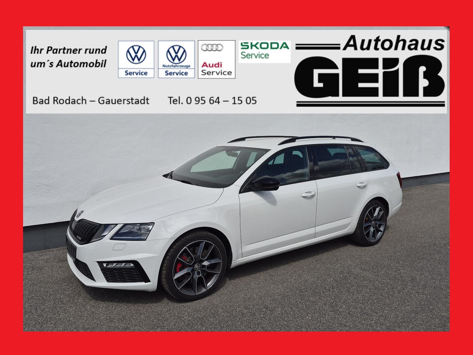Skoda Octavia 2.0 TSI RS SHZ/PDC/GRA/18"/BlackPaket...