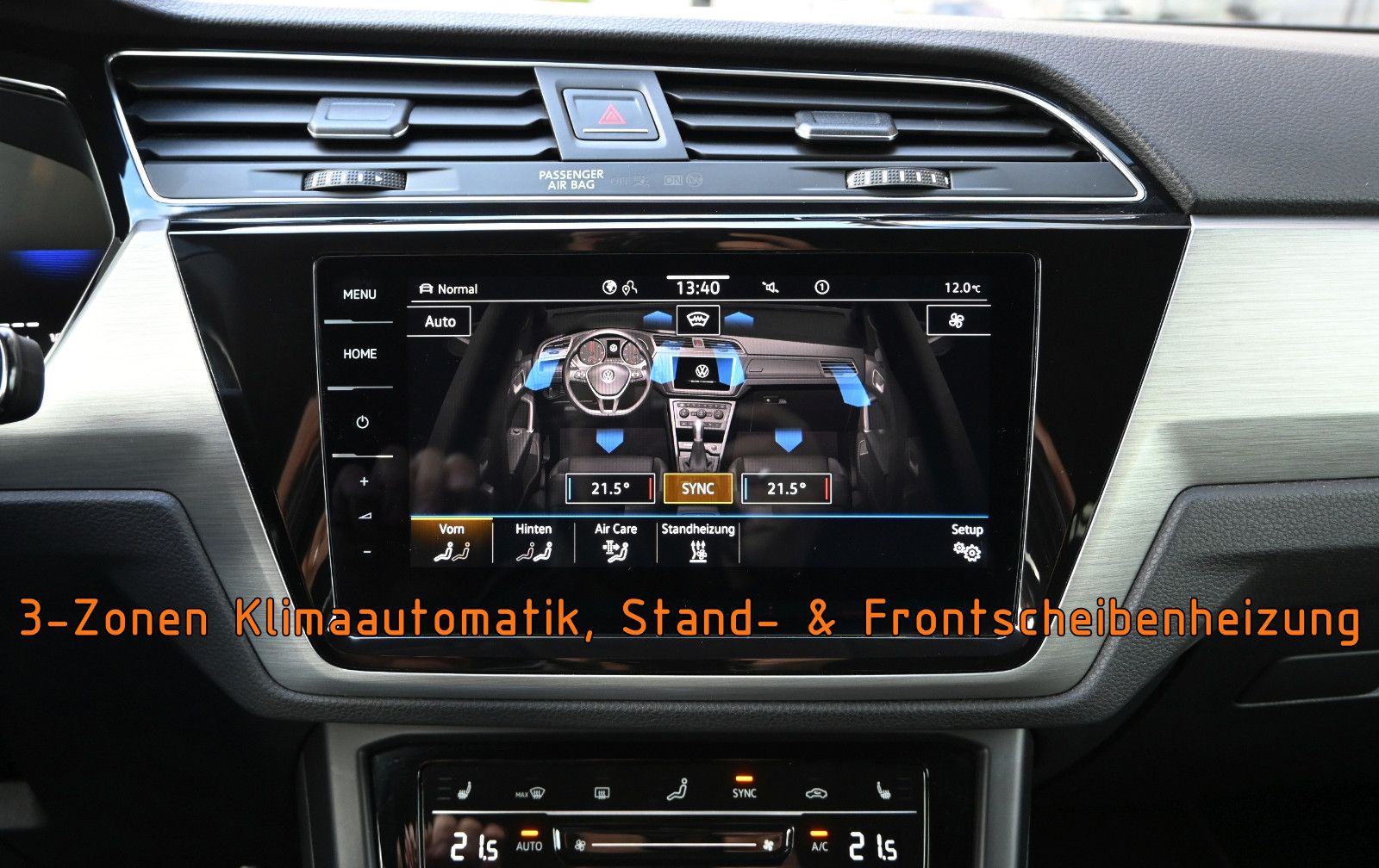 Fahrzeugabbildung Volkswagen Touran 1.5 TSI DSG °ACC°AHK°DYNAUD.°ERGO°STANDHZ
