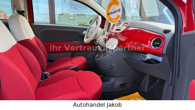 Fiat 500/Pano/Klima/Garantie/Super Farb Kombination