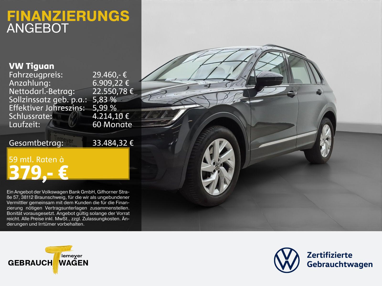 Volkswagen Tiguan 2.0 TSI DSG 4M LIFE AHK LM18 LED