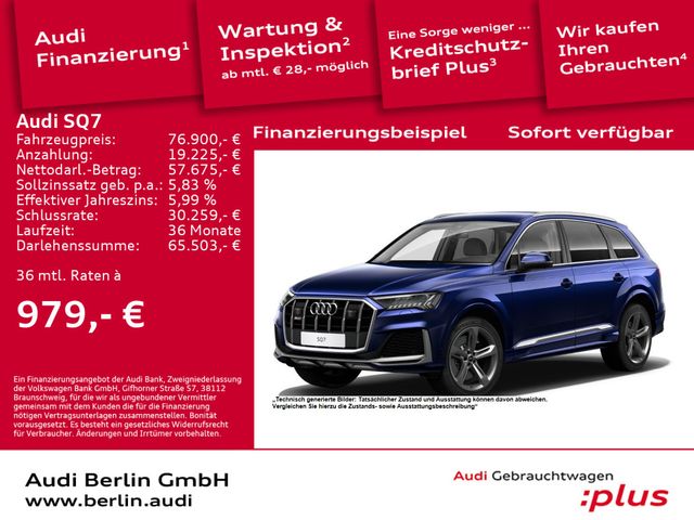 Audi SQ7 4.0 TDI qu.tiptr. STDHZG MATRIX 360°K HUD