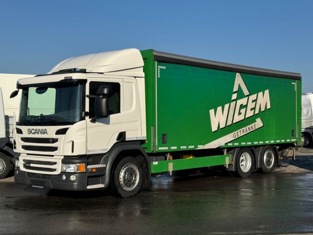 Scania P 320 / LBW / 2 x AHK / LENKACHSE / 18 PAL