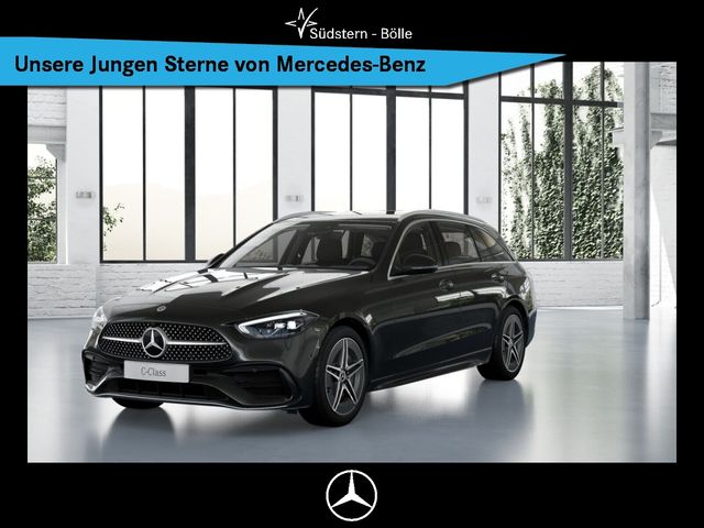 MERCEDES-BENZ C 180 T AMG+KAMERA+TOTWINKEL+NAVI+LED+LENKRADHZG