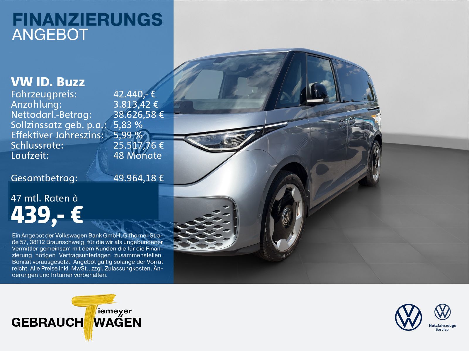 Volkswagen ID.Buzz PRO AHK ACC eKLAPPE LM20
