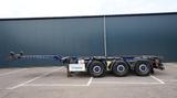 Krone 3 axle container chassis extendable trailer
