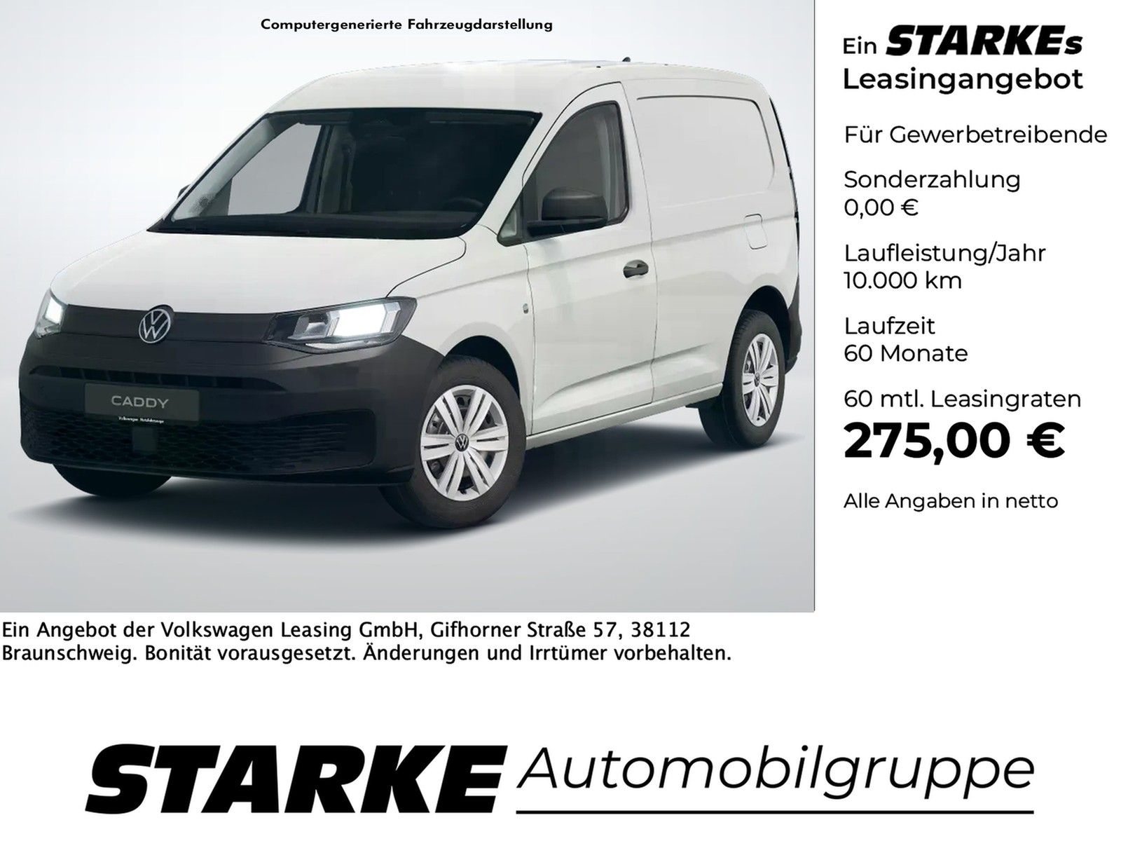 Volkswagen Caddy Cargo 2.0 TDI Kasten  AHK PDC Tempo Klima