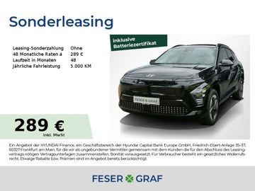 Hyundai Leasingangebot: Hyundai Kona TREND NAVI CAM SHZ LHZ CARPLAY LED KLIMA