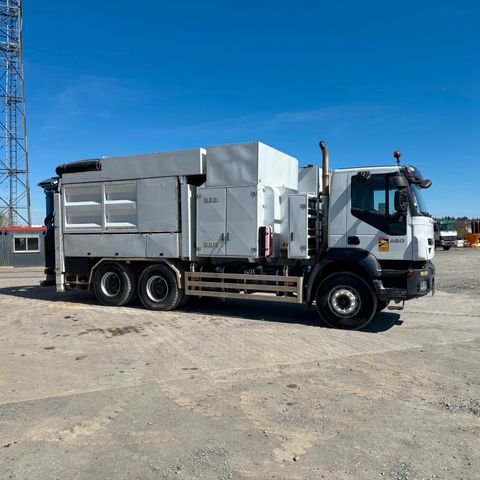 Iveco 450 6x4 MTS 3A 11T Saugbagger /Drehantrieb /FUNK