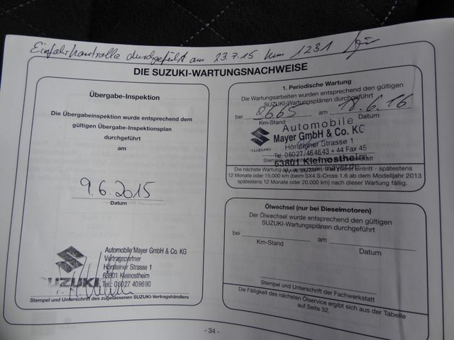 Fahrzeugabbildung Suzuki Swift X-TRA/2.Hd/Klima/SitzH/4-Türig/80TKM/