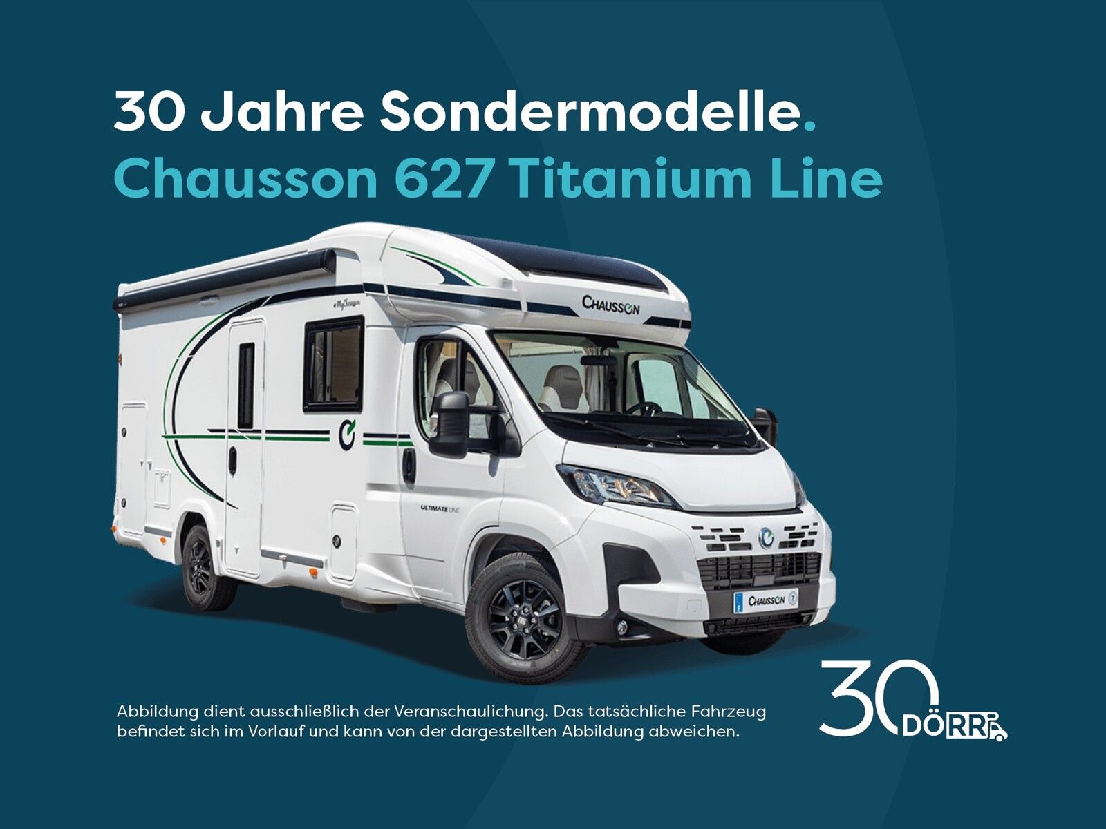 Fahrzeugabbildung Chausson Teilintegriert Titanium Line 627 Dörr30YEdition