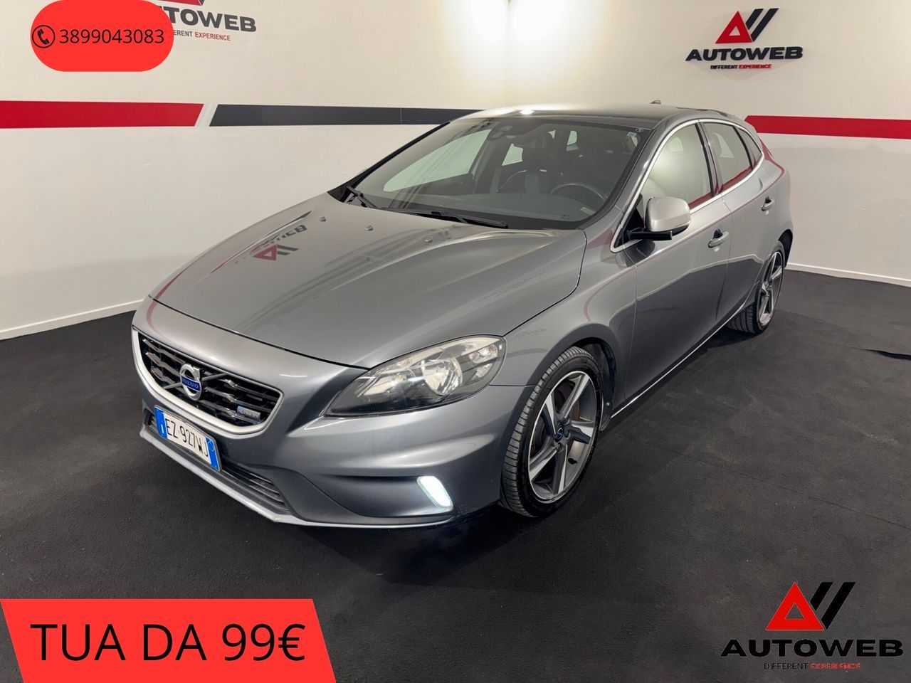 Volvo Volvo V40 D2 Geartronic R-design TAGLIANDI VOLVO
