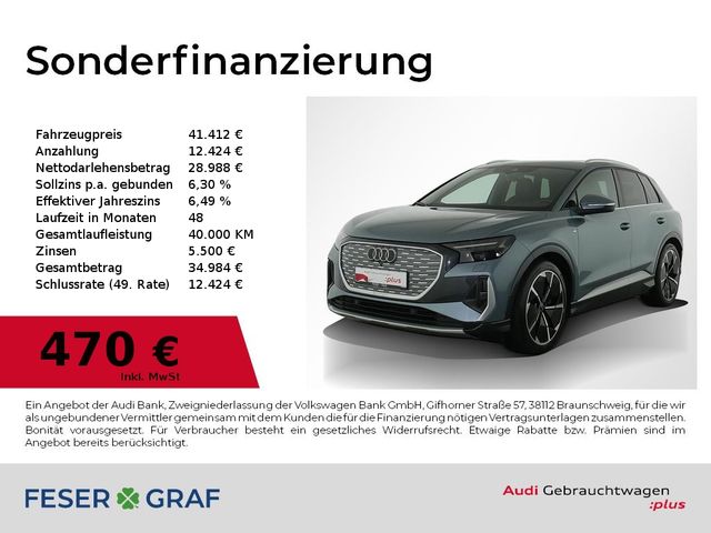 Audi Q4 50 e-tron S Line Int Pano,SONOS,Leder,Navi,Ma