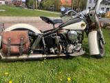 Harley-Davidson Harley Panhead originaler Oldtimer - HARLEY-DAVIDSON OLD