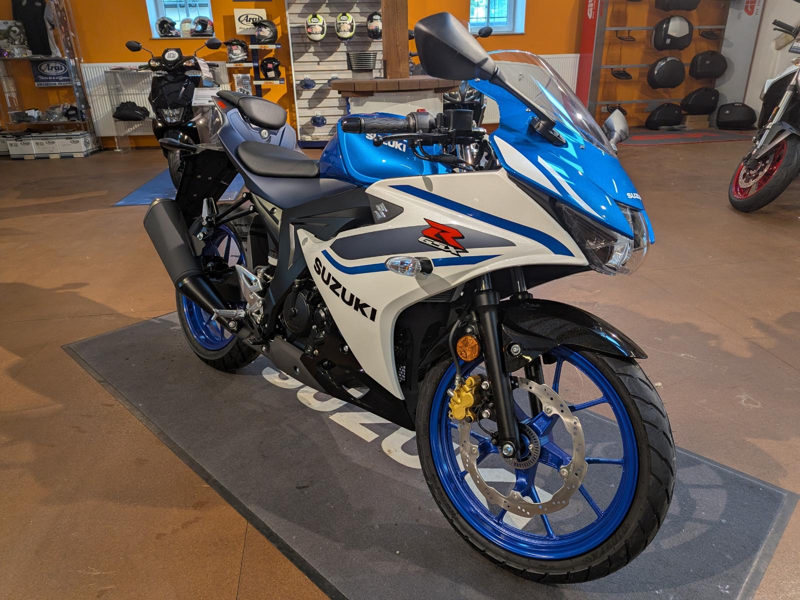 Suzuki GSX-R 125 4J.Garant 73,5cm Sitzh.mögl. A1 + B196