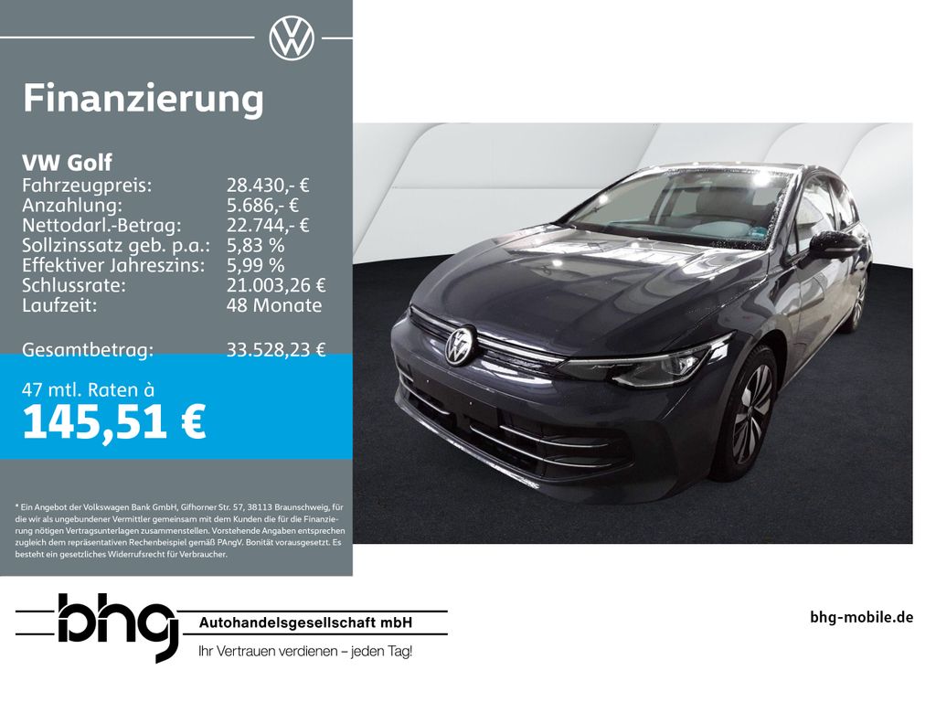 Golf Life 1.5 eTSI DSG *AHK*KAMERA*NAVI*