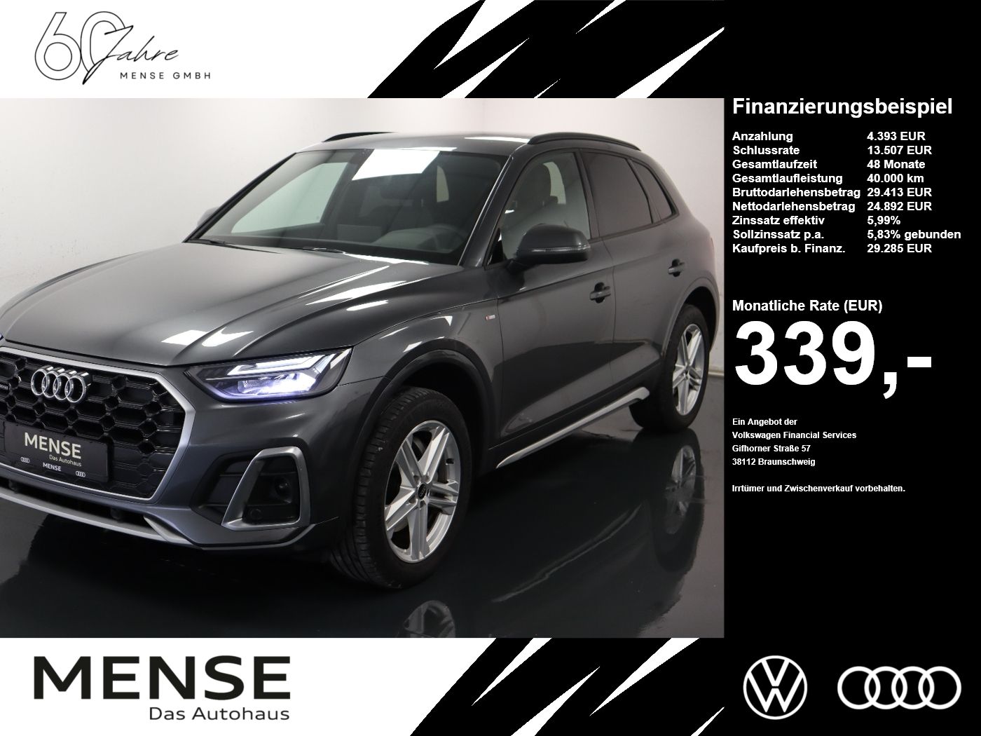 Audi Q5 40 TDI quattro S tronic S line AHK|ACC|LED|LM