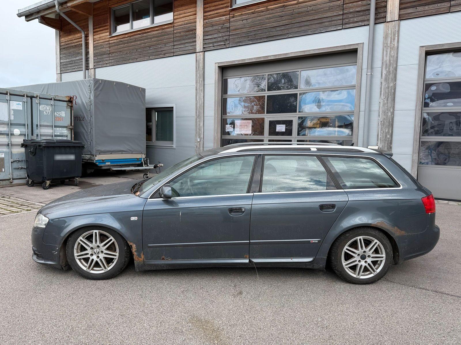 Audi A4 2007 — rear view