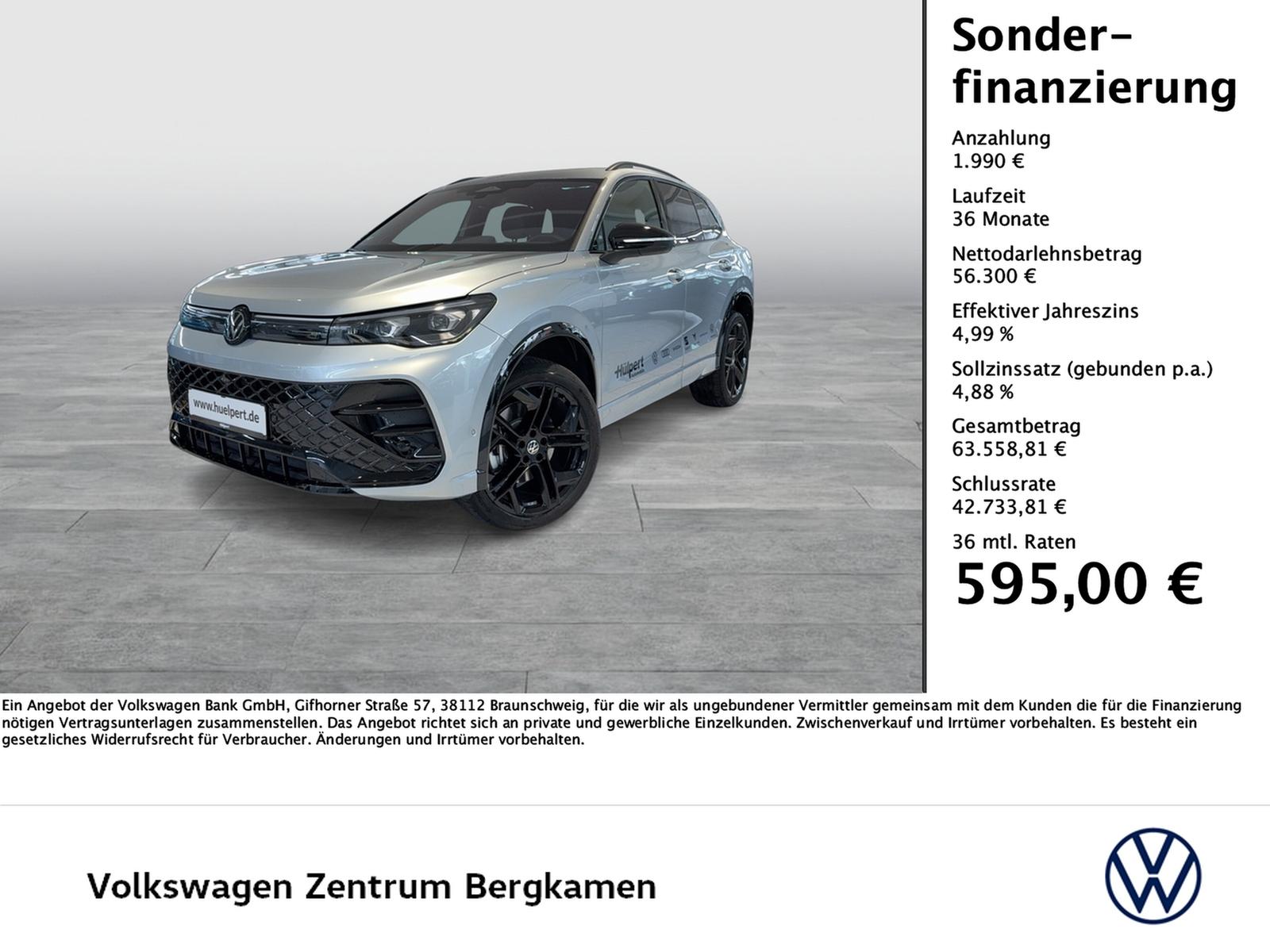 Volkswagen Tiguan 2.0 R-LINE 4MOTION DSG LEDER PANO AHK