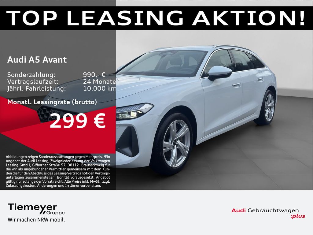 A5 Avant TFSI LEDER AHK KAMERA eSITZE