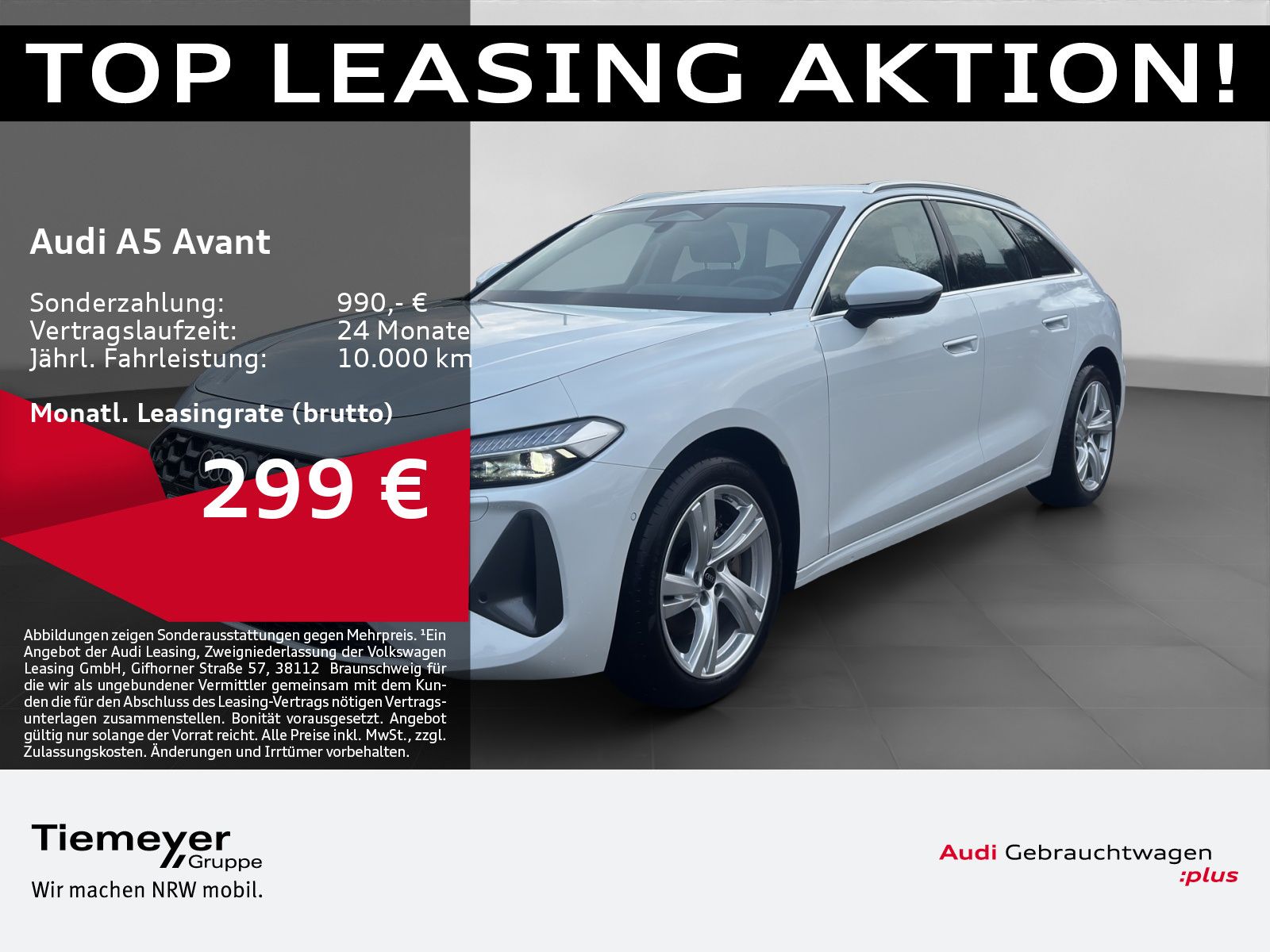 Audi A5 Avant TFSI LEDER AHK KAMERA eSITZE