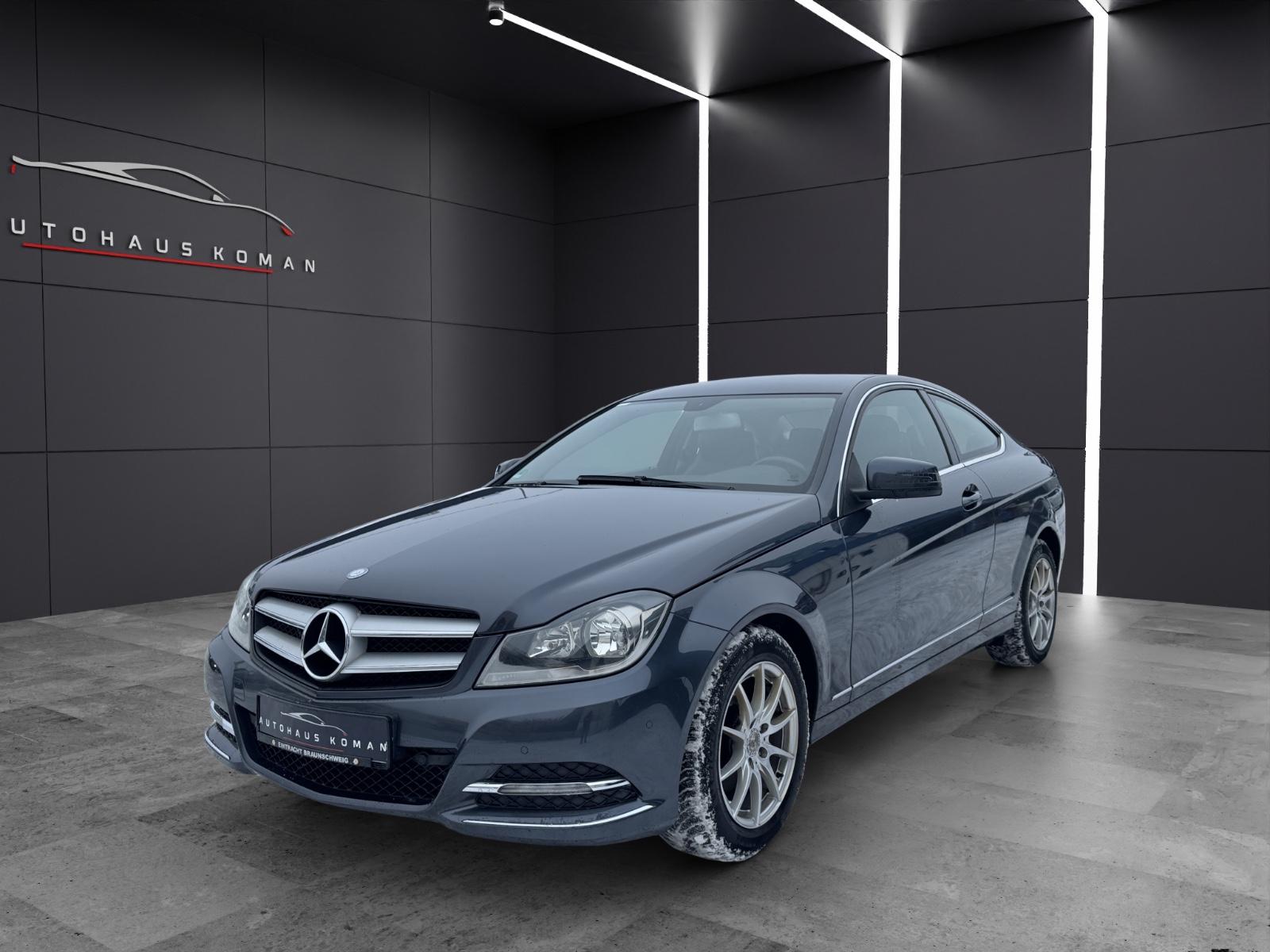 Mercedes-Benz C180CGI Coupe*KLIMA*PDC*NAVI*AHK*2.HAND*T-LEDER