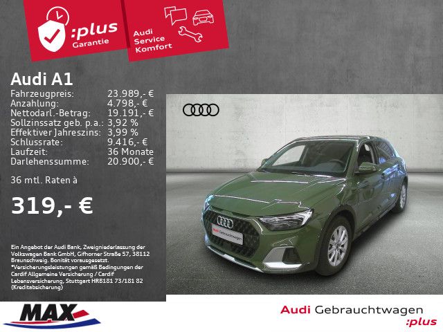 Audi A1 allstreet 25 TFSI LED+VCP+NAVI+DAB+EINPARKHIL