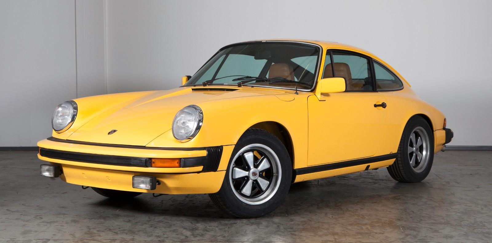 Porsche 911S talbotgelb