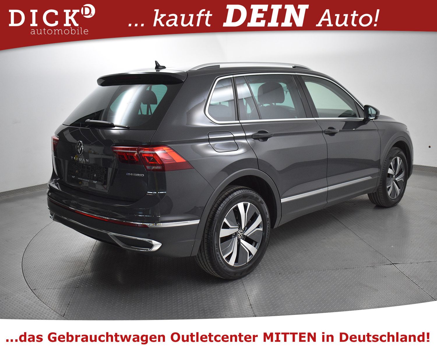 VW Tiguan 1.4 eHyb Elegan MATRIX+VIRTU+360+AHK+MASS - Image 4