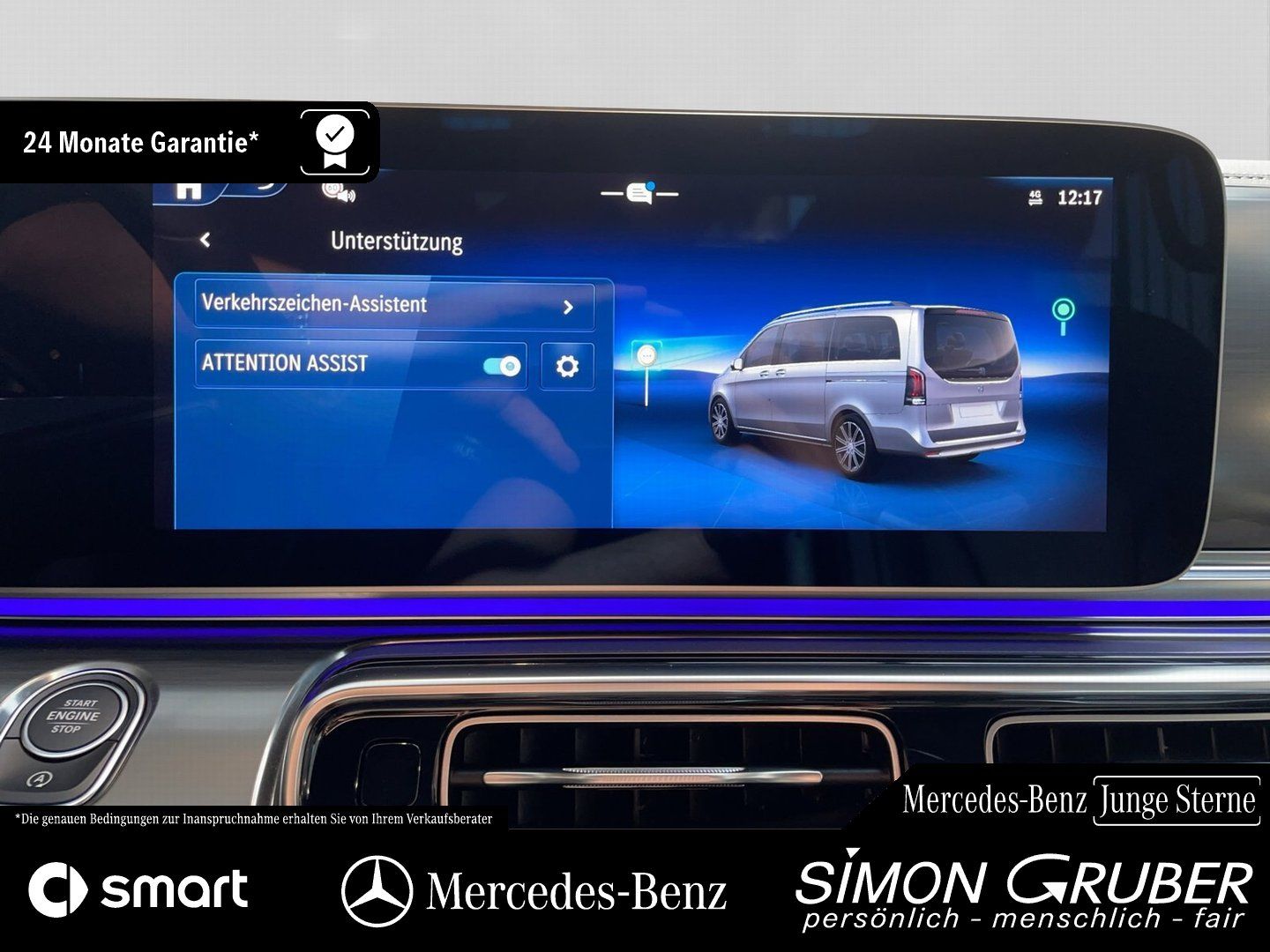 Fahrzeugabbildung Mercedes-Benz V 250 d L AMG Exclusive Pano eTüren Burm 7Sitze