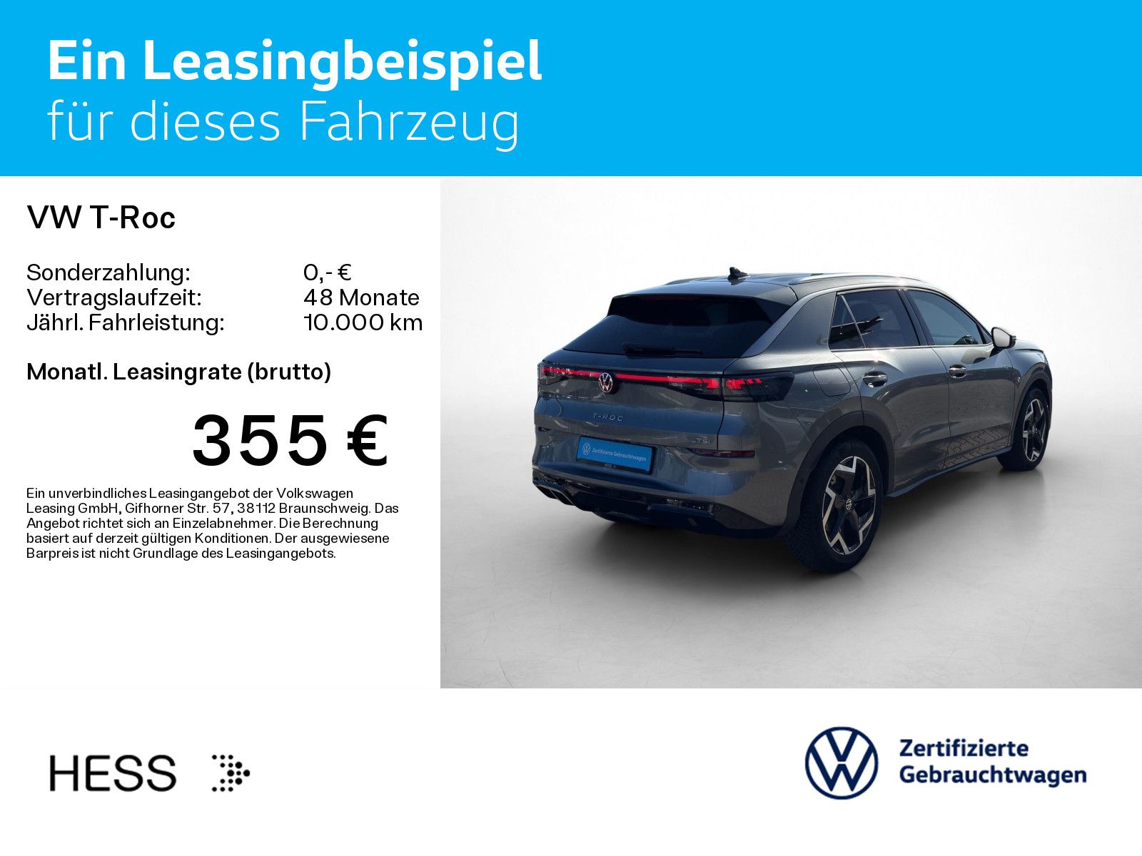 Volkswagen T-Roc 1.5 eTSI DSG R-LINE IQ.LIGHT AHK KAMERA PD foto 3