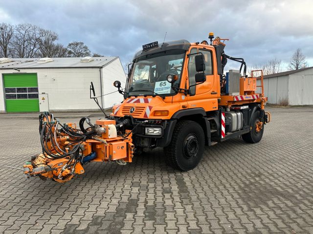 Unimog U400 / Vario Pilot / Mulag / Mähausrüstung /