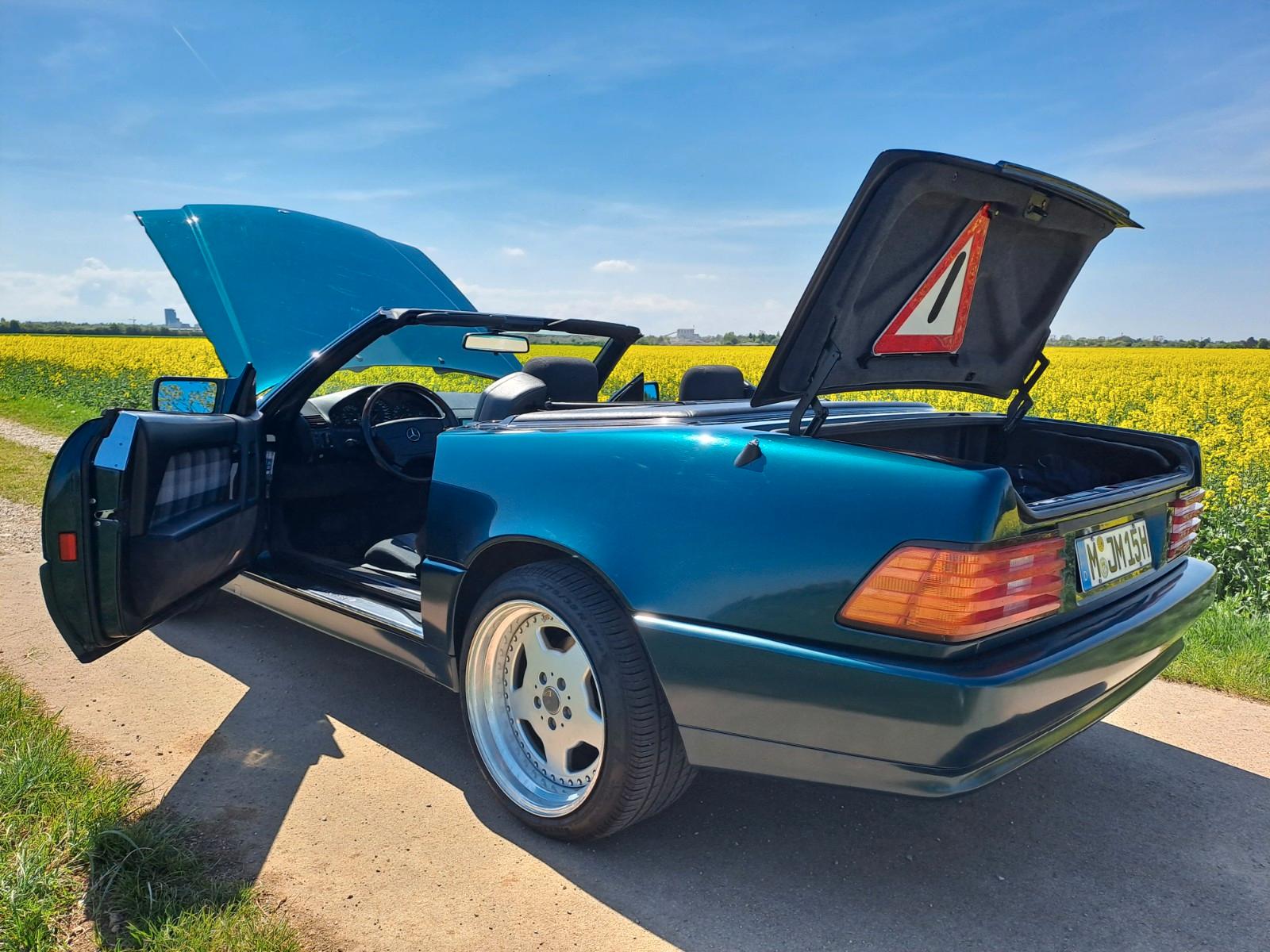 Mercedes-Benz SL 320 Oldtimer Zulassung !! Dt.Fzg. 18"Alu TOP!