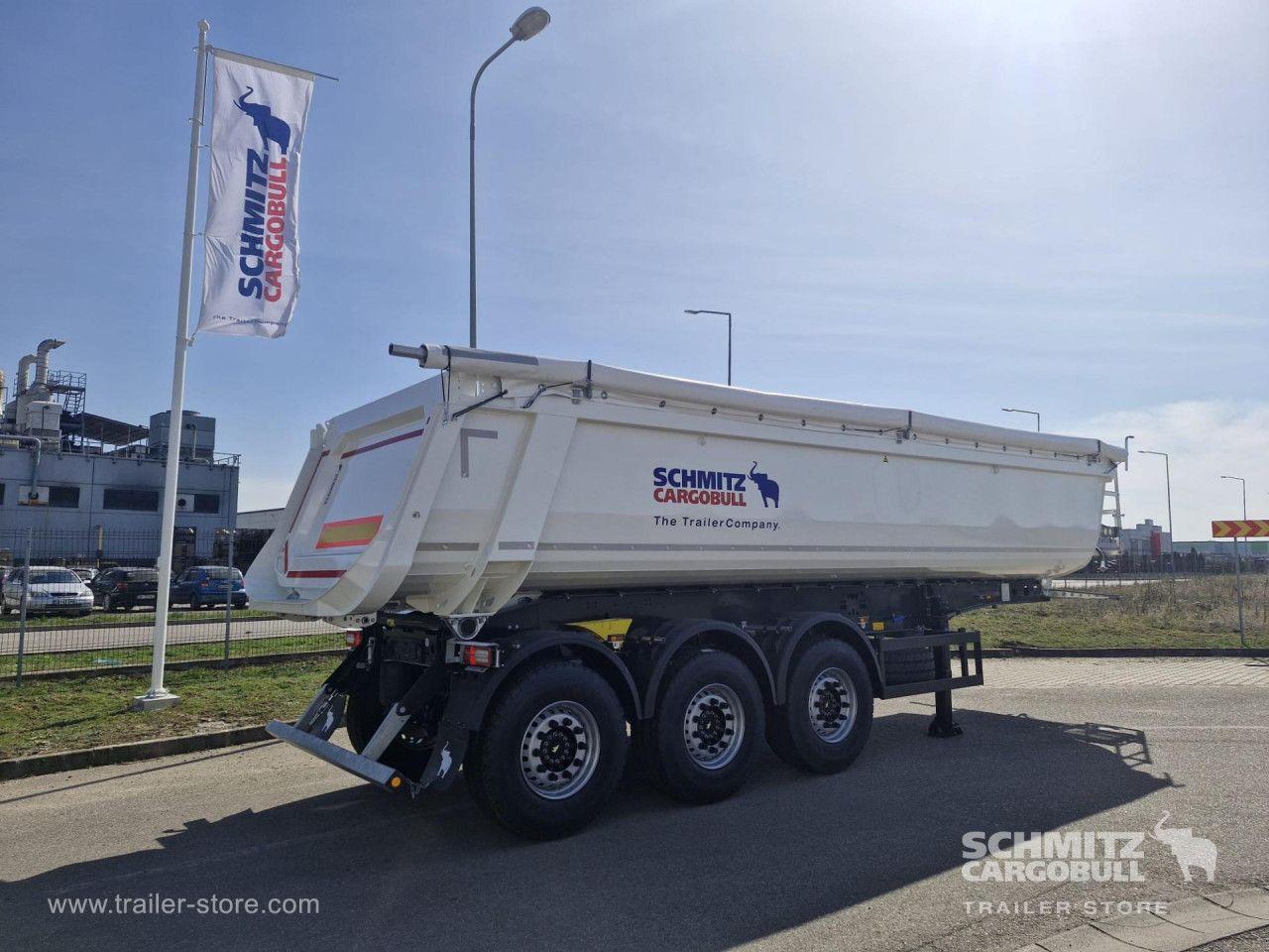 Schmitz Cargobull Tipper Steel half pipe body 28m³