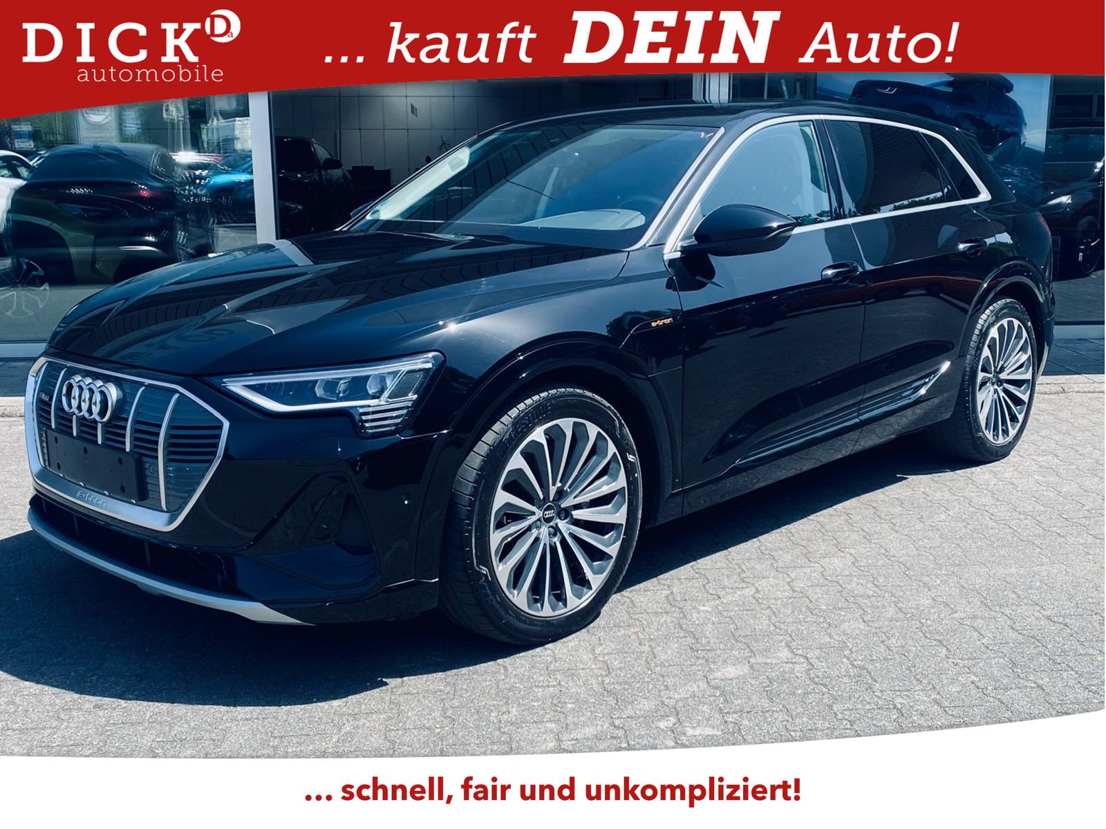 Fahrzeugabbildung Audi e-tron 55 Quat S LINE LUFT+LED+NAVI+SHZ+KAM+B&O+