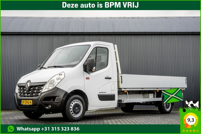 Renault Master 2.3 dCi Open laadbak | 164 PK | 3.90M laa