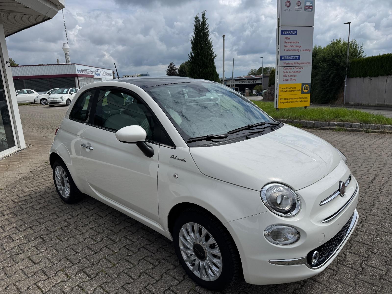 Fiat 500 DolceVita MILDHYBRID HALBLEDER SPORTSITZE