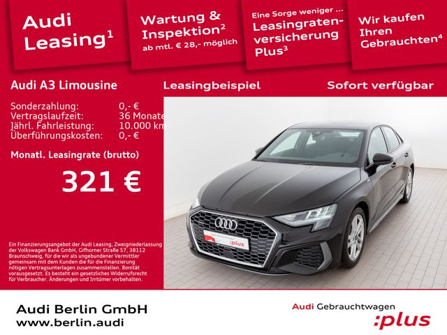 Audi A3 Limousine S line 40 TFSI qu.S tr. NAVI LED