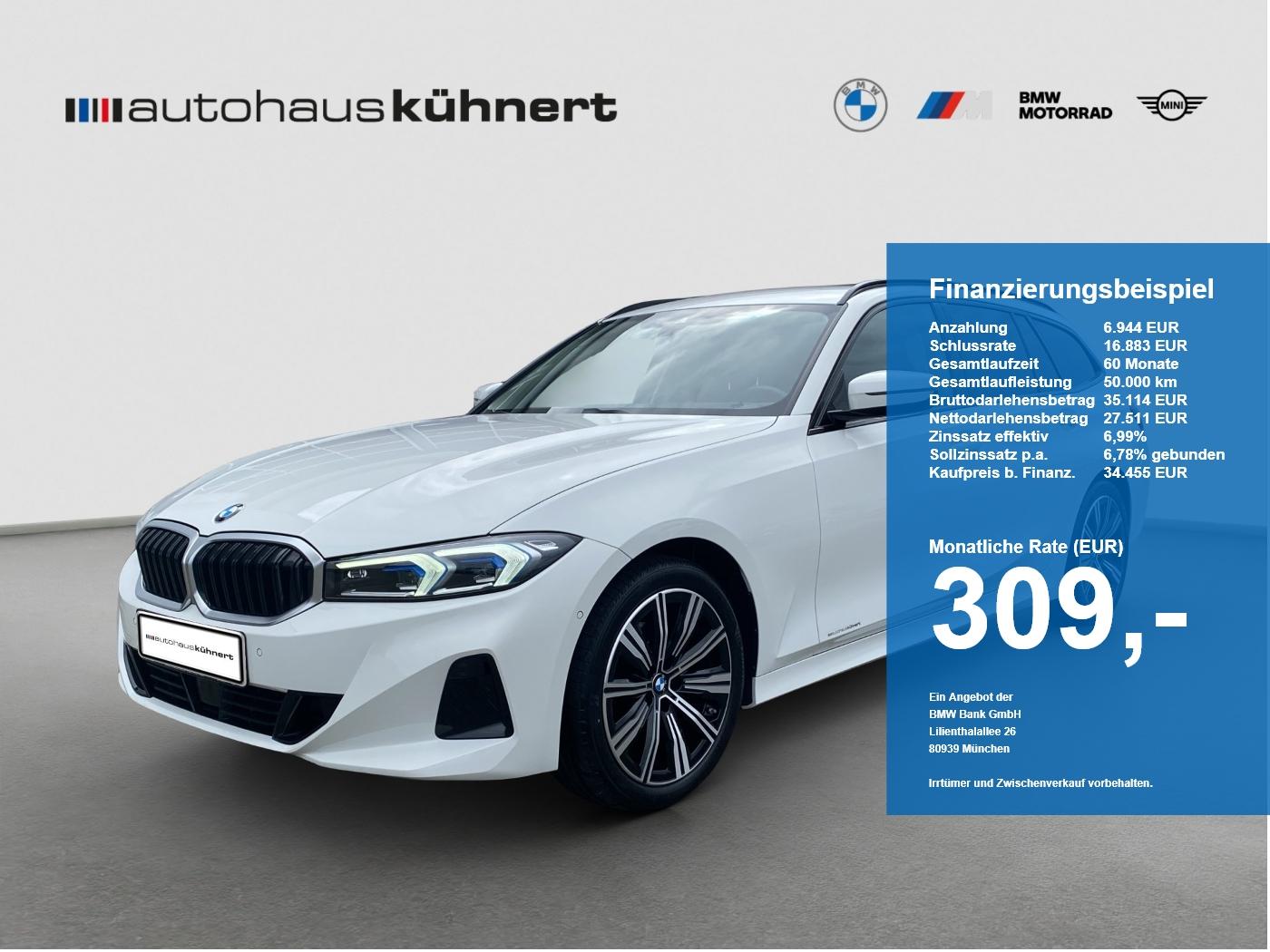 BMW 320i Touring LED ACC AHK StHzg HiFi Navi RFK DAB