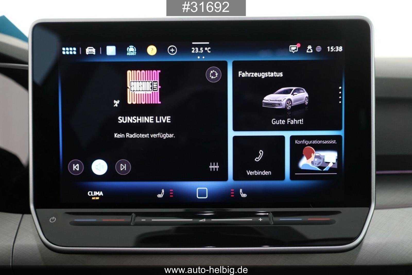 Volkswagen Golf VIII Lim. 1.5 eTSI Life #Virtual#ACC#PDC#, миниатюра 15