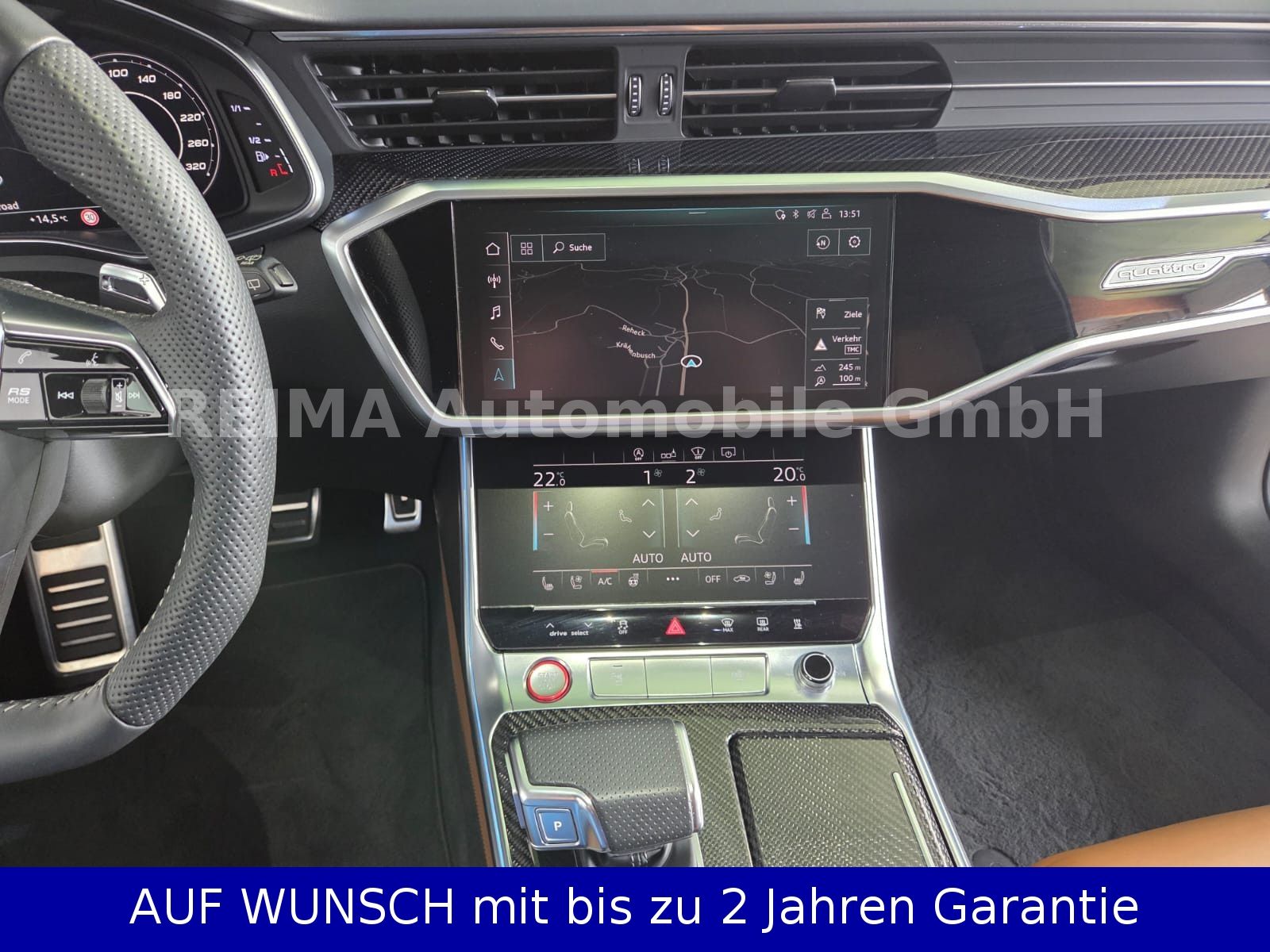Fahrzeugabbildung Audi RS 6 Avant 4.0 TFSI quattro, HGP-Stage 1, 785 PS