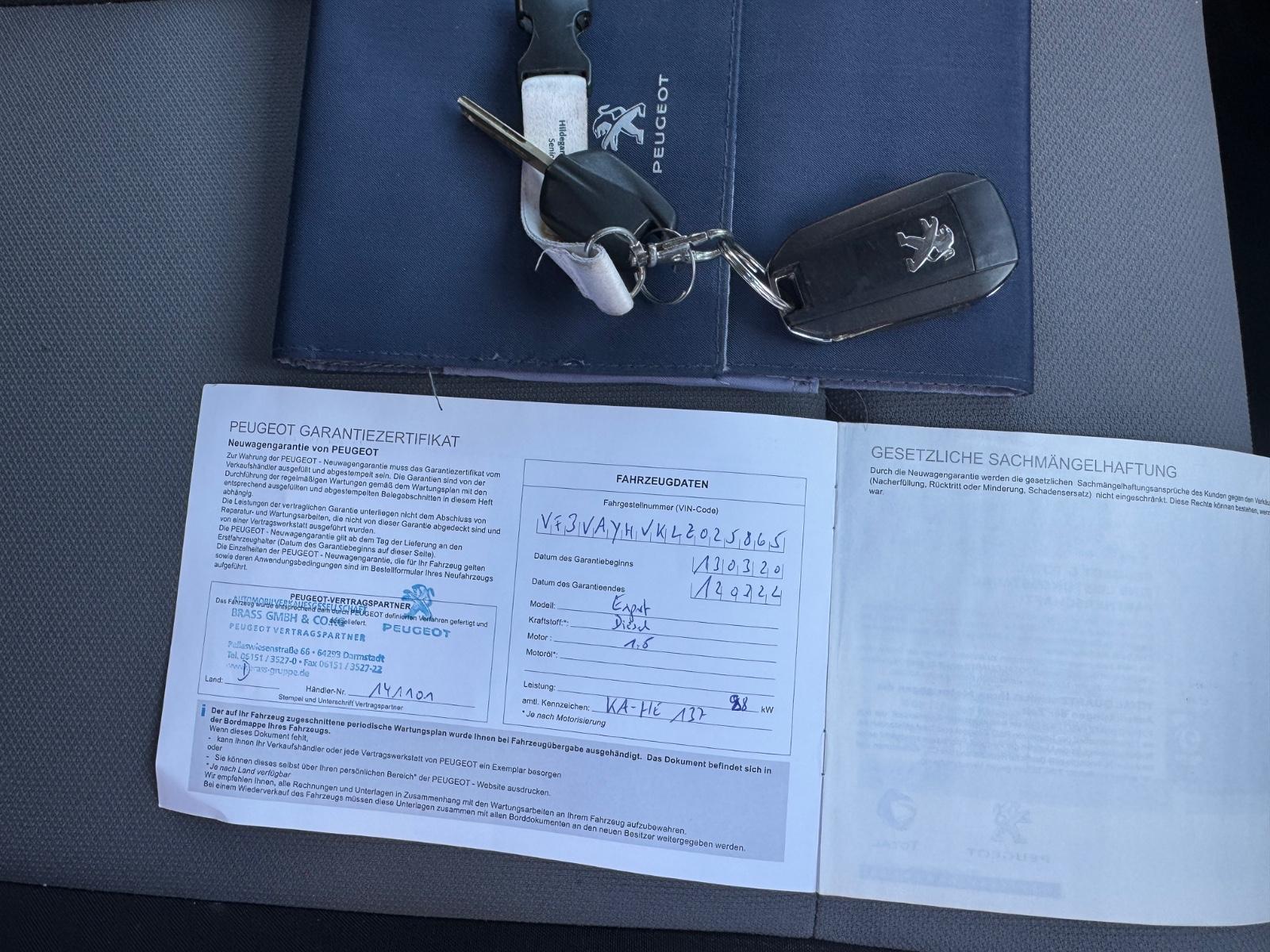 Peugeot Expert Traveller L2 8Sitzer 2xPDC+NAVI+Tempomat