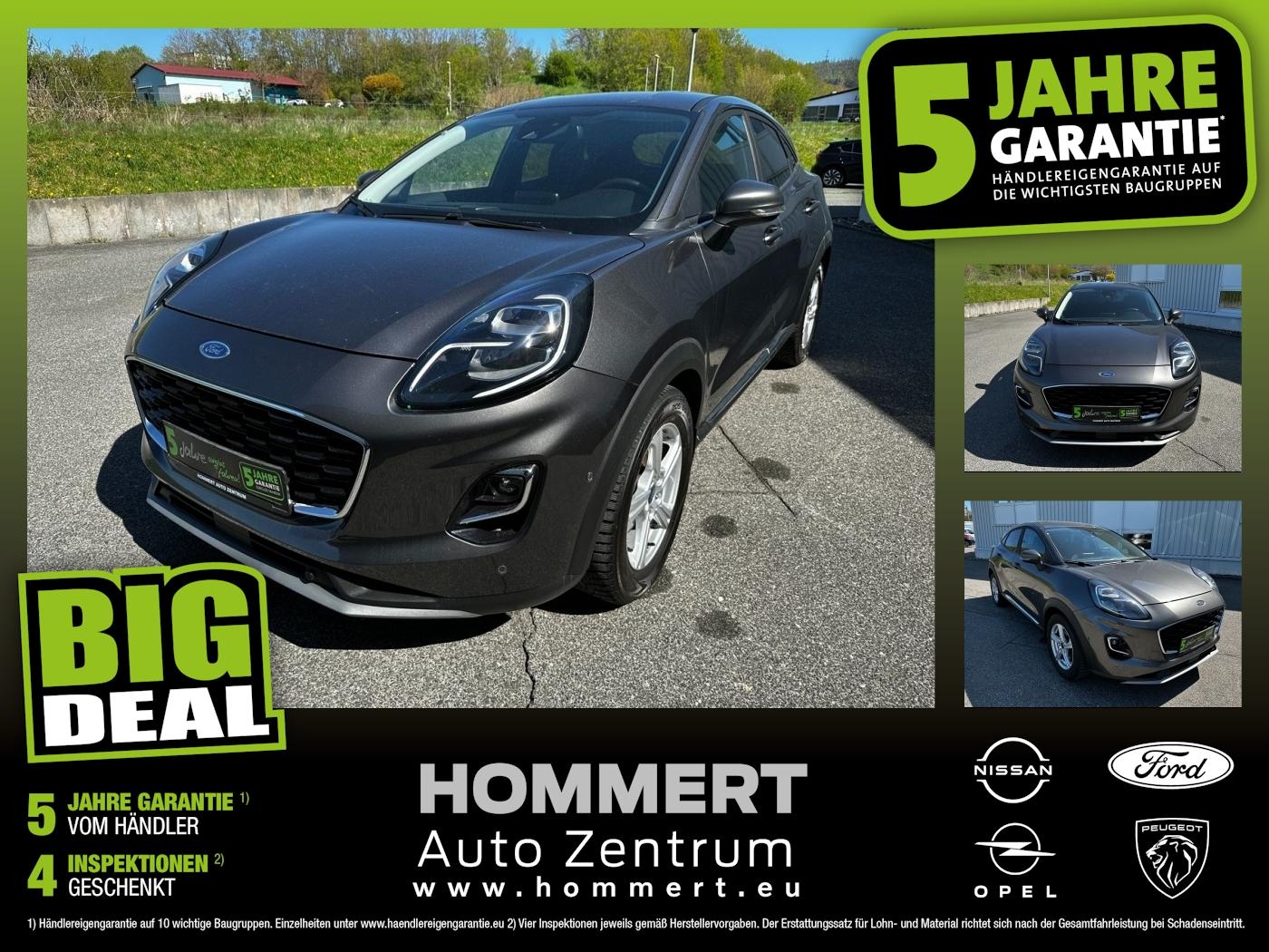Ford Puma 1.0 EcoBo Titanium X ACC+LED+Navi+SHZ+LeHei