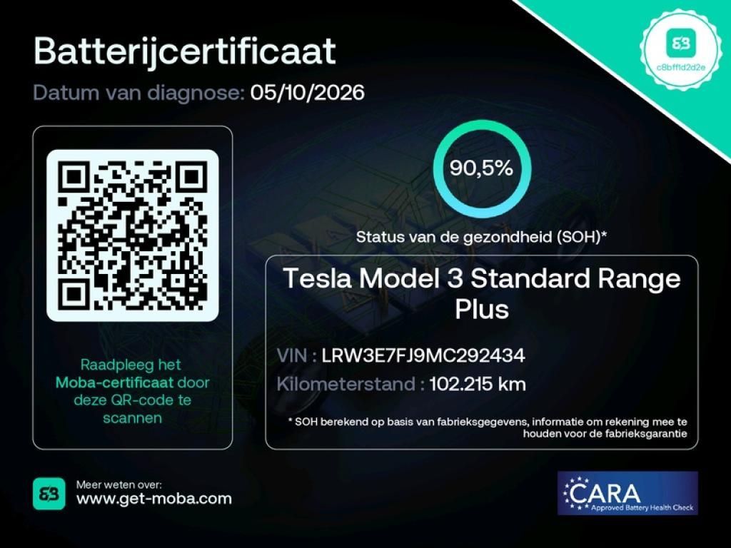 Tesla Model 3 Standard RWD Plus FACELIFT 90.5% SoH [ L imagem 2