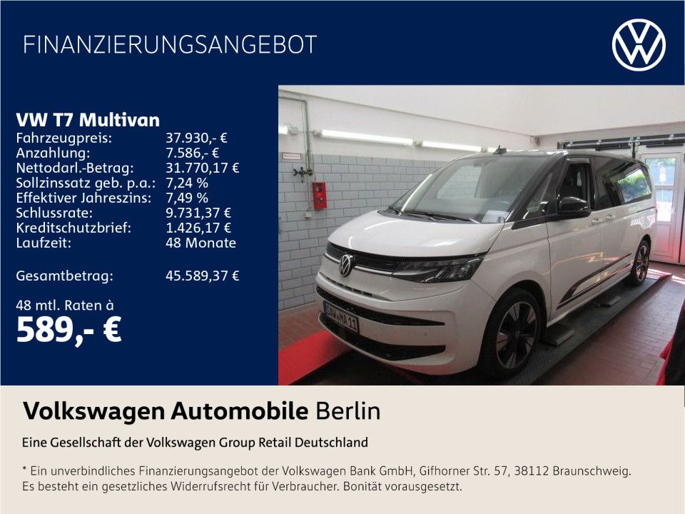 Image of Volkswagen T7 Multivan