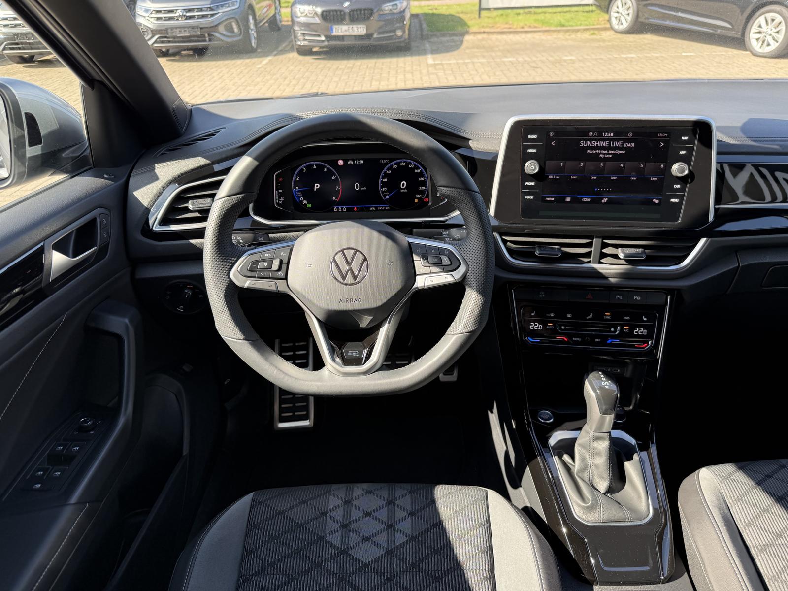 Volkswagen T-Roc R-Line,18-Zoll,IQ-Drive,R.Kam,Kessy,Side., миниатюра 30