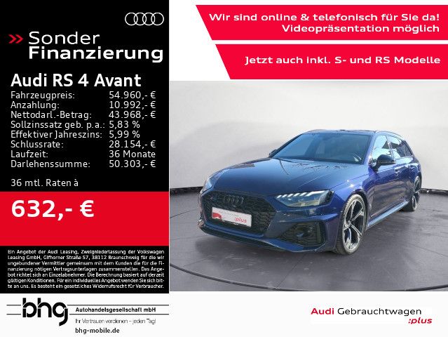 Audi RS4 Avant 2.9 TFSI quattro Matrix/B&O/Interface/