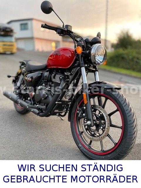 Royal Enfield Meteor 350 Fireball red