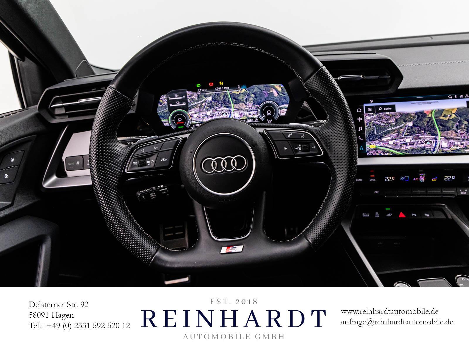 Audi A3 SPORTBACK 40TFSie 2x S LINE ACC/CARPLAY/KAM.