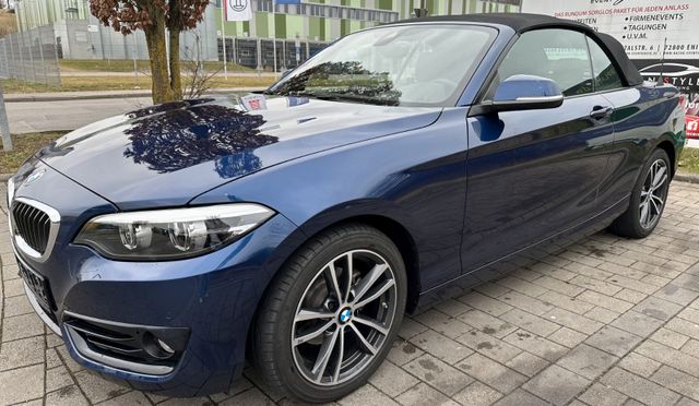 BMW 218 i Cabrio Sport Line