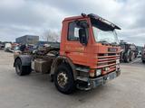 Scania P93 4x2 full steel manual 14 tons tipping system - Scania 93